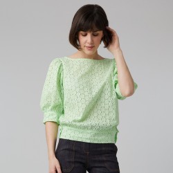 Pattern Ermine - Blouse - 34/48 (US/UK: 2/6, 16/20) - Intermediate