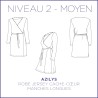 Pattern Azilys -  Dress - S/XL - Intermediate Pattern Azilys -  Dress - S/XL - Intermediate