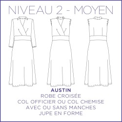 Patron Austin - Robe - 34/48 - Moyen