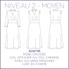 Patron Austin - Robe - 34/48 - Moyen Patron Austin - Robe - 34/48 - Moyen