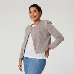 Pattern Nolwenn jacket - US/UK: 2/6, 16/20 - Level Advanced