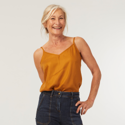 Free pattern Deesse under dress & tank top - US/UK: 2/6, 16/20