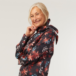 Pattern Elena blouse - US/UK: 2/6, 16/20 - Intermediate