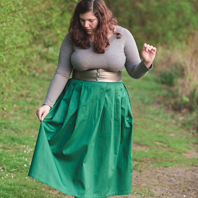 Pattern Servane - Skirt - 48/56 (16/20, 24/28) - Intermediate Pattern Servane - Skirt - 48/56 (16/20, 24/28) - Intermediate