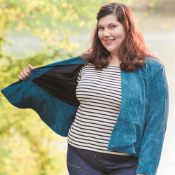 Pattern Ninon - Jacket - 48/56 (US/UK : 16/20, 24/28) - Intermediate