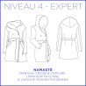 PS Namaste, the sewing coat pattern, plus size, FR 34/56, US 2/24, UK 6/28