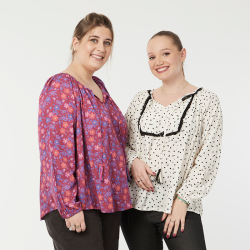 Sewing pattern of the tunic Elsa, feminine, timeless & easy to wear