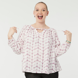 Sewing pattern of the tunic Elsa, feminine, timeless & easy to wear