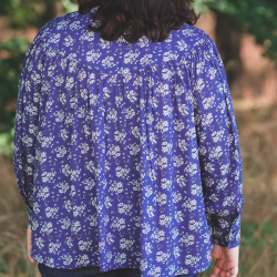 Create a unique & elegant piece with the Erika blouse pattern