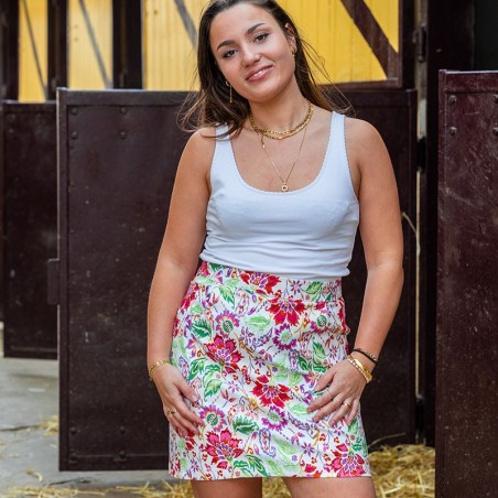 Pattern Sandrine skirt - US/UK: 2/6, 14/18 - Intermediate