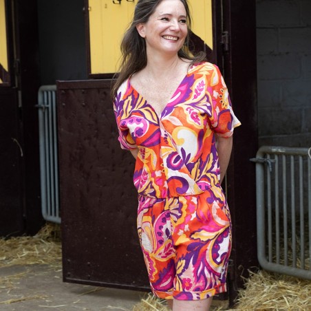 Romper, dress, Skirt, Shorts in one set get 4 sewing patterns