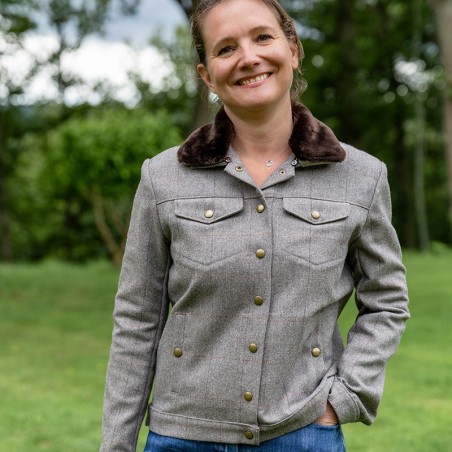 Pattern Nicoletta jacket - US/UK: 4/8, 12/16 - Advanced