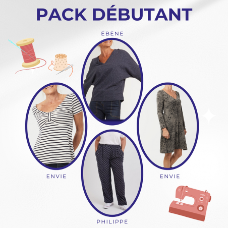 Special beginner sewing pack: my first clothes