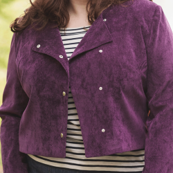 Pattern Nolwenn jacket - US/UK: 2/6, 16/20 - Level Advanced