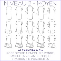 Alexandra & Cie, c'est 15 possibilités de robe du 34 au 56