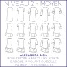 Alexandra & Cie offers 15 dress options from sizes 34 to 56 Alexandra & Cie offers 15 dress options from sizes 34 to 56