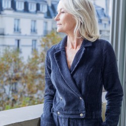 Sewing pattern of the jumpsuit Anouck, 1 pattern / 9 possibilities