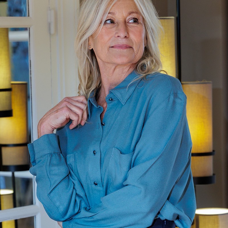 Sewing pattern of the shirt Effigie - US/UK: 2/6, 16/20 Sewing pattern of the shirt Effigie - US/UK: 2/6, 16/20