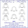 Patron de couture de la vareuse Nyx, un basic moderne, confortable Patron de couture de la vareuse Nyx, un basic moderne, confortable