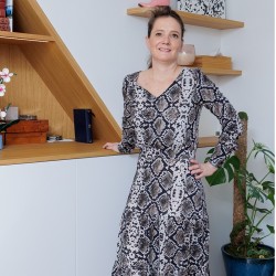 Pattern for Abigaelle dress - US/UK: 2/6, 16/20 - Intermediate