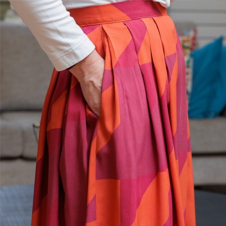 Pattern for the skirt Servane, midi or short, it is up to you !